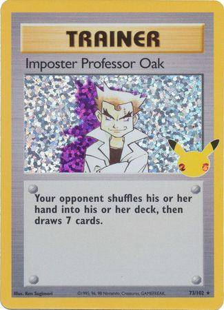 Imposter Professor Oak: CELEBRATIONS - 73/102 - Lockett Labs UK