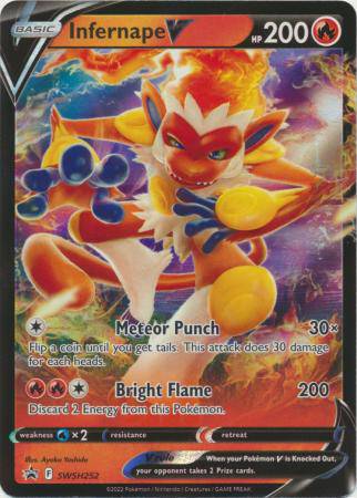Infernape V : PROMO - SWSH252
