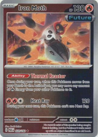 Iron Moth : PARADOX RIFT (Reverse holo) - 028/182