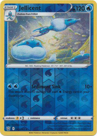 Jellicent : BATTLE STYLES (Reverse holo) - 042/163