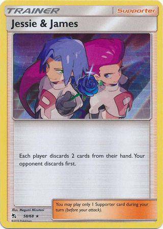 Jessie & James : HIDDEN FATES (Holo) - 58/68 - Lockett Labs UK