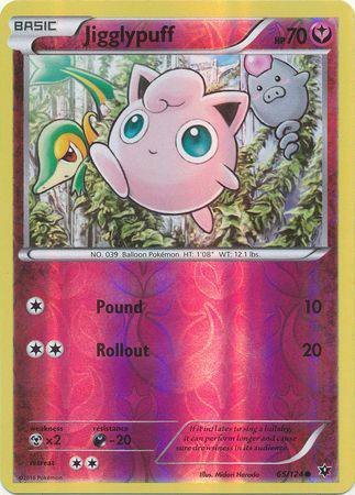 Jigglypuff : FATES COLLIDE (Reverse holo) - 65/124
