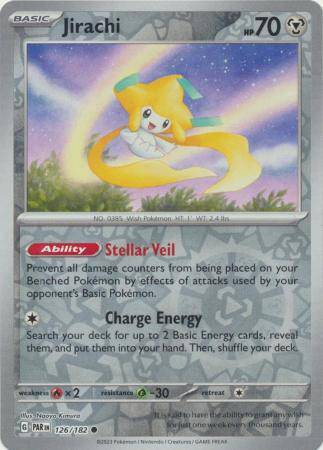 Jirachi : PARADOX RIFT (Reverse holo) - 126/182