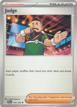 Judge : SCARLET & VIOLET BASE - 176/198