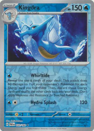 Kingdra : PARADOX RIFT (Reverse holo) - 032/182