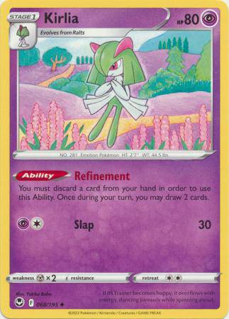 Kirlia : SILVER TEMPEST - 068/195