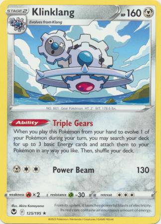 Klinklang : SILVER TEMPEST - 125/195