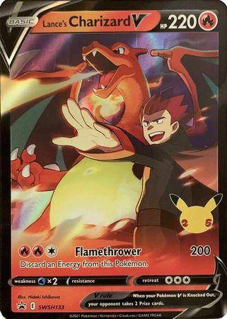 Lance's Charizard V : PROMO - SWSH133 - Lockett Labs UK