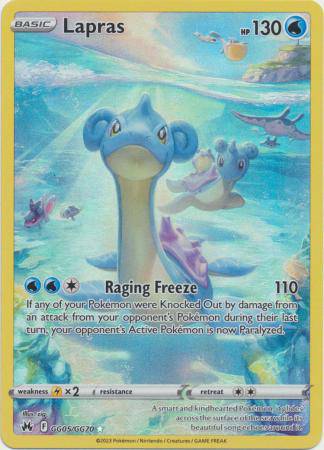 Lapras : CROWN ZENITH - GG05/GG70