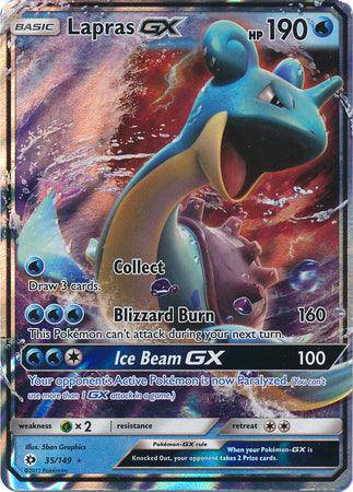Lapras GX : SUN & MOON BASE - 35/149