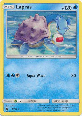 Lapras : HIDDEN FATES - 17/68