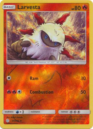 Larvesta : COSMIC ECLIPSE (Reverse holo) - 34/236