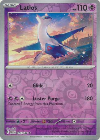 Latios : PARADOX RIFT (Reverse holo) - 073/182