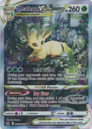 Leafeon VSTAR : CROWN ZENITH - GG35/GG70