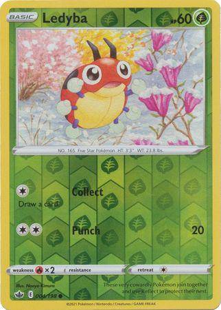 Ledyba : CHILLING REIGN (Reverse holo) - 004/198