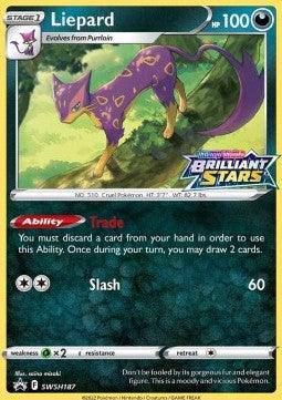Liepard : BRILLIANT STARS PROMO PRE-RELEASE BUNDLE (Sealed) (Holo) - SWSH187