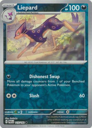 Liepard : PARADOX RIFT (Reverse holo) - 115/182