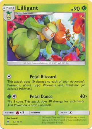 Lilligant : GUARDIANS RISING - 5/145