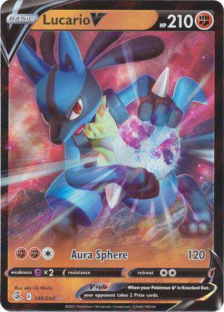 Lucario V : FUSION STRIKE - 146/264 - Lockett Labs UK