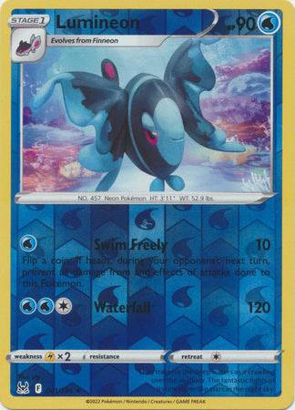 Lumineon : LOST ORIGIN (Reverse holo) - 041/196