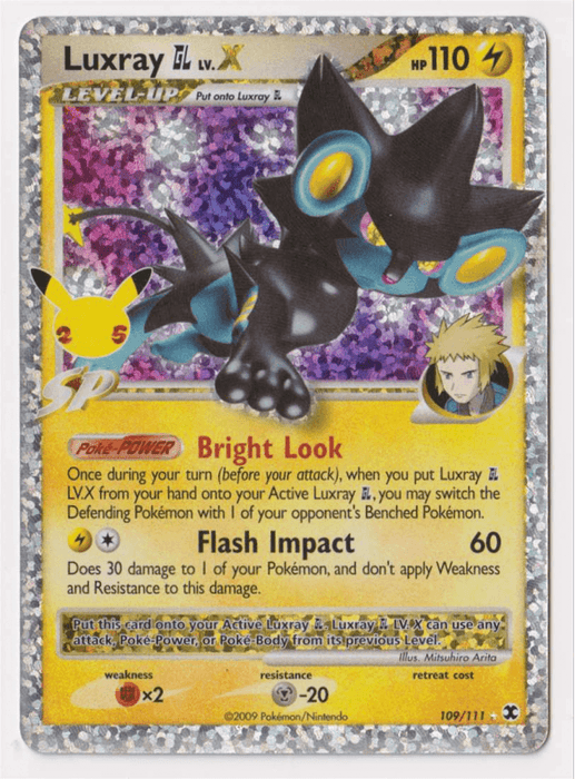 Luxray LV.X : CELEBRATIONS - 109/111 - Lockett Labs UK