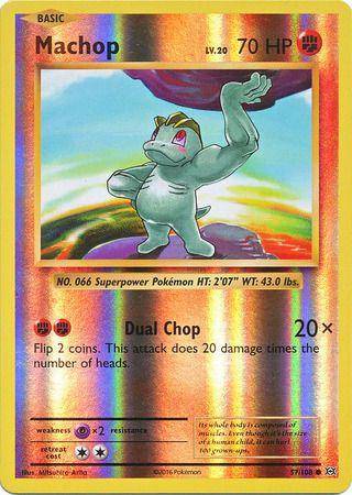 Machop : EVOLUTIONS (Reverse holo) - 57/108