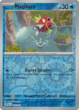 Magikarp : PALDEA EVOLVED (Reverse holo) - 042/193