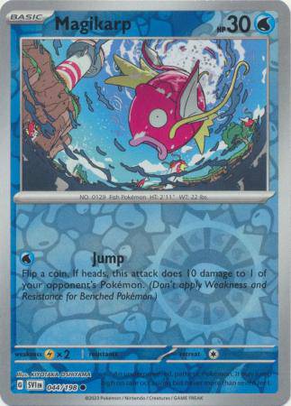 Magikarp : SCARLET & VIOLET BASE (Reverse holo) - 044/198