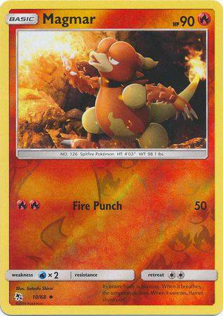 Magmar : HIDDEN FATES (Reverse holo) - 10/68