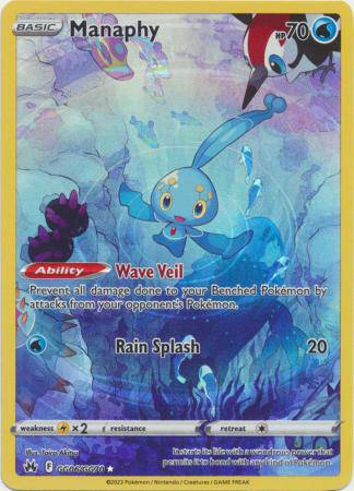 Manaphy : CROWN ZENITH - GG06/GG70