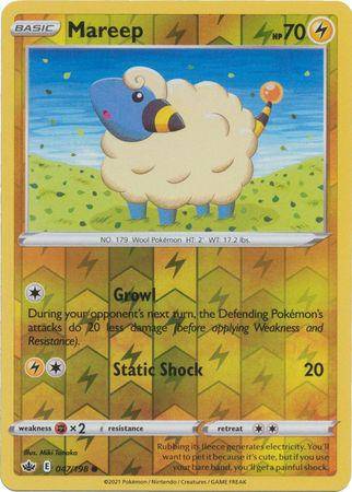 Mareep : CHILLING REIGN (Reverse holo) - 047/198