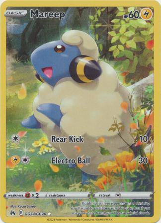 Mareep : CROWN ZENITH - GG34/GG70