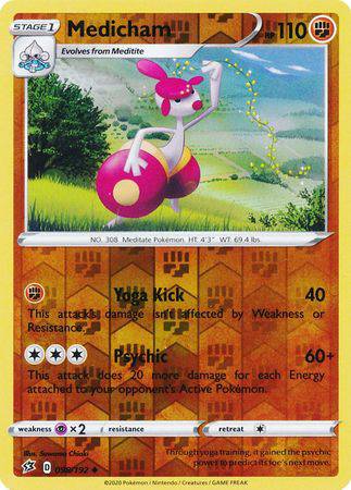 Medicham : REBEL CLASH (Reverse holo) - 098/192