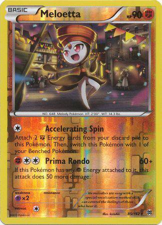 Meloetta : BREAKTHROUGH (Reverse holo) - 85/162