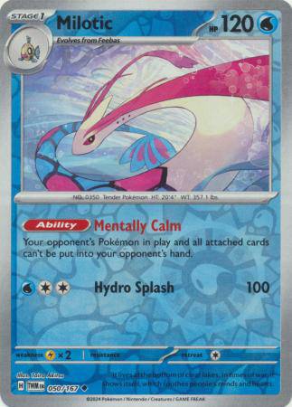 Milotic : TWILIGHT MASQUERADE (Reverse holo) - 050/167