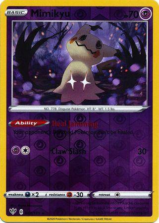 Mimikyu : DARKNESS ABLAZE (Reverse holo) - 081/189