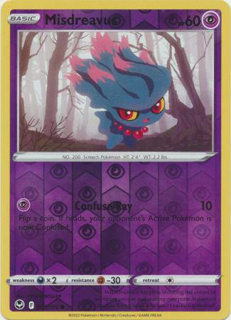 Misdreavus : SILVER TEMPEST (Reverse holo) - 063/195