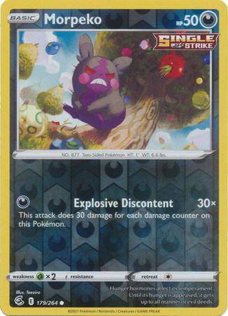 Morpeko : FUSION STRIKE (Reverse holo) - 179/264