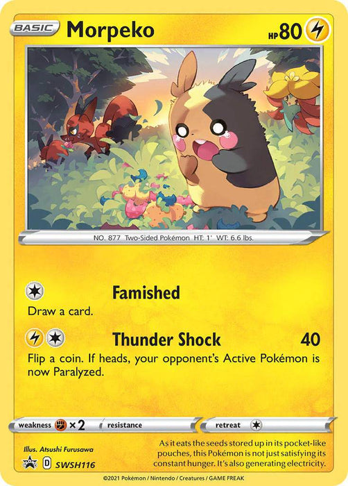 Morpeko : PROMO (Holo) - SWSH116