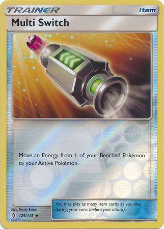 Multi Switch : GUARDIANS RISING (Reverse holo) - 129/145