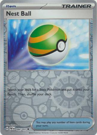 Nest Ball : PALDEAN FATES (Reverse holo) - 084/091