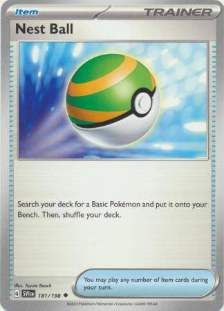 Nest Ball : SCARLET & VIOLET BASE - 181/198
