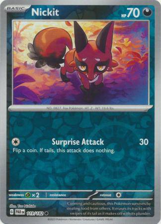 Nickit : PARADOX RIFT (Reverse holo) - 119/182