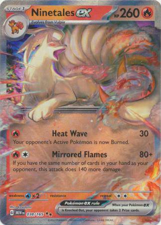 Ninetales ex : 151 - 038/165