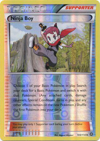 Ninja Boy : STEAM SIEGE (Reverse holo) - 103/114