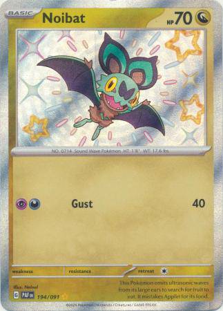 Noibat : PALDEAN FATES - 194/091