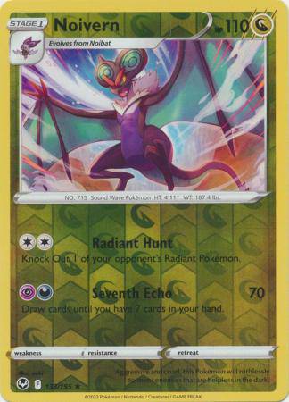 Noivern : SILVER TEMPEST (Reverse holo) - 133/195