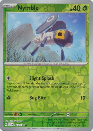 Nymble : PALDEA EVOLVED (Reverse holo) - 019/193