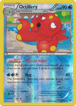 Octillery : BREAKTHROUGH (Reverse holo) - 33/162