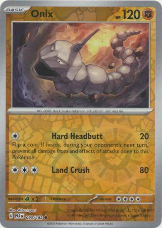 Onix : PARADOX RIFT (Reverse holo) - 090/182